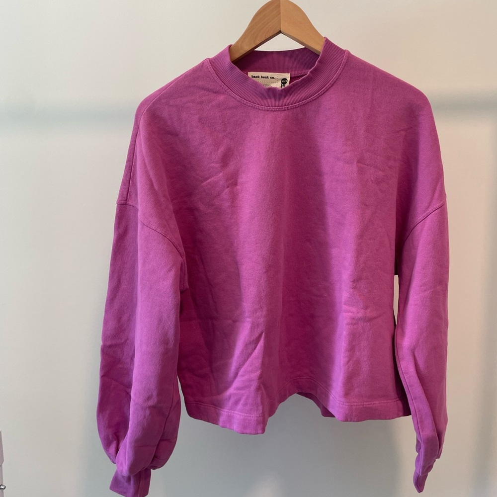 NWT sweatshirt Back Beat Co